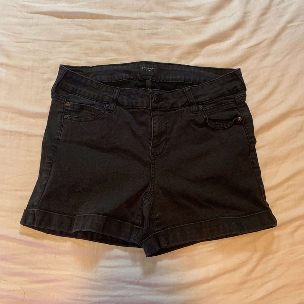 Black shorts